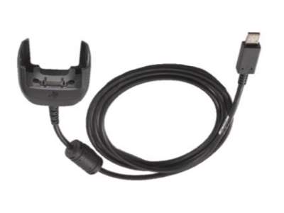 Zebra CBL-MC33-USBCHG-01 oplader til mobil enhed PDA Sort USB Hurtig opladning Indendørs