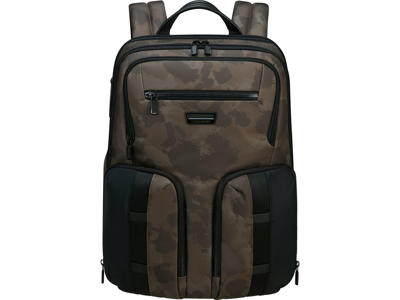 Samsonite Urban-Eye rygsæk Fritidsrygsæk Sort, Camouflage Nylon, Polyethylenterephthalatfolie (PET)