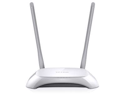 TP-Link TL-WR840N trådløs router Hurtigt ethernet Enkelt band (2,4 GHz) Grå, Hvid