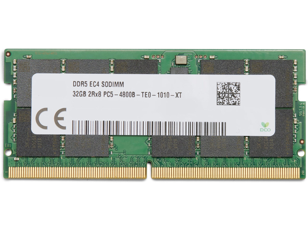 HP 6D8T4AA hukommelsesmodul 32 GB 1 x 32 GB DDR5 4800 MHz Fejlkorrigerende kode