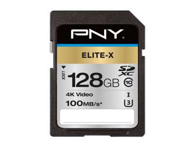 PNY Elite-X 128 GB SDXC UHS-I Klasse 10