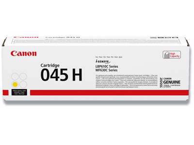 Toner, 045HY, Yellow-gul, 2.200 sider, Canon 1243C002