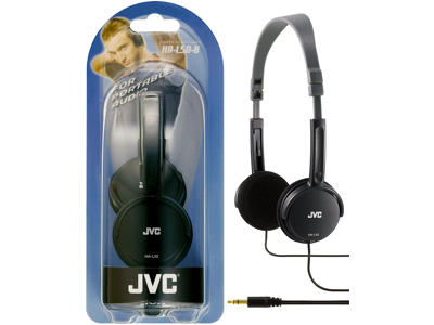 JVC HA-L50-B hovedtelefoner/headset Ledningsført Musik Sort