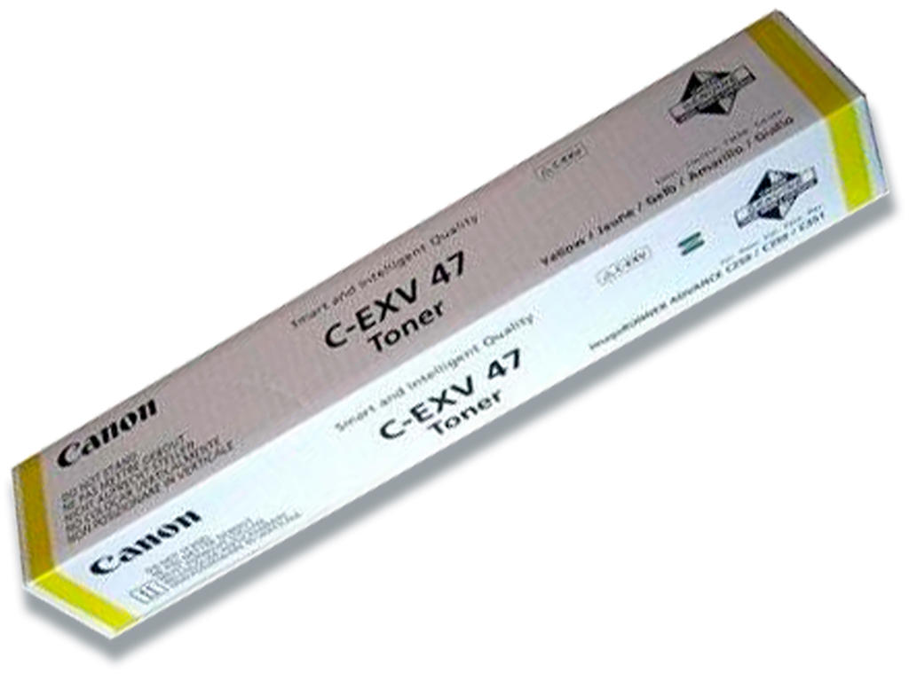 Toner, C-EXV 47, Yellow-gul, 21.5000 sider, Canon 8519B002