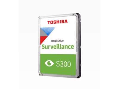 Toshiba S300 Surveillance harddisk 4 TB 5400 rpm 128 MB 3.5" Serial ATA III