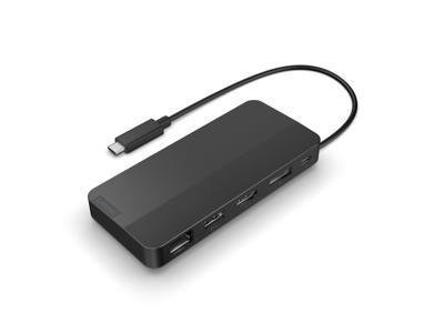 Lenovo 40B90000WW dockingstation Ledningsført USB 3.2 Gen 1 (3.1 Gen 1) Type-C Sort