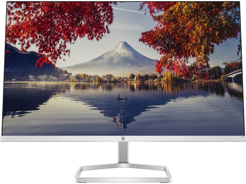 HP M24f computerskærm 60,5 cm (23.8") 1920 x 1080 pixel Fuld HD LCD Sort, Sølv