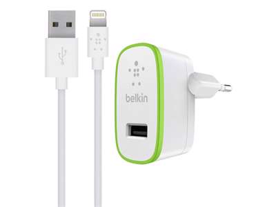 Belkin Boost up Smartphone, Tablet Grøn, Hvid Vekselstrøm Indendørs