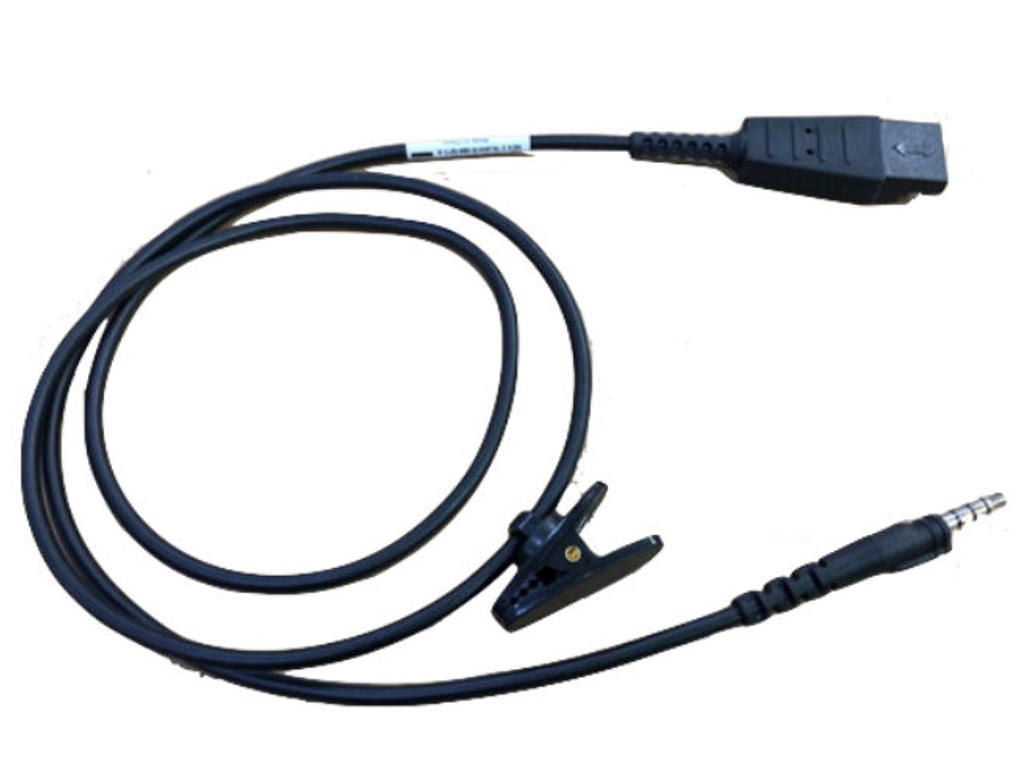 Zebra CBL-HS2100-QDC1-02 tilbehør til hovedtelefon/headset Kabel