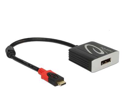 DeLOCK 62999 USB grafisk adapter 3840 x 2160 pixel Sort