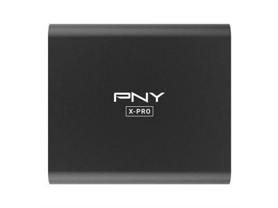 PNY X-PRO 500 GB USB Type-C 3.2 Gen 2 (3.1 Gen 2) Sort