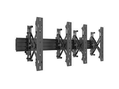 Multibrackets 5020 skærmbeslag til skiltning 139,7 cm (55") Sort