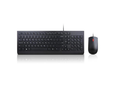 Lenovo 4X30L79883 tastatur Mus inkluderet Universel USB QWERTY US engelsk Sort