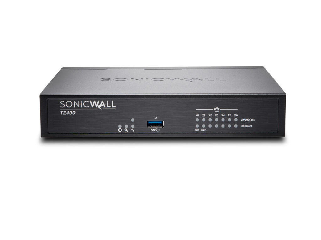 SonicWall TZ400 firewall (hardware) 1,3 Gbit/sek.