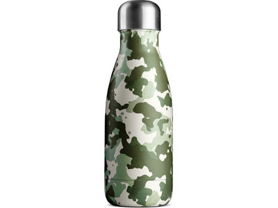 Vandflaske, Thermoeffekt, Camouflage, 280 ml, Jobout Mini