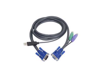 iogear PS/2 - USB Intelligent KVM Cable KVM-kabel 1,8 m