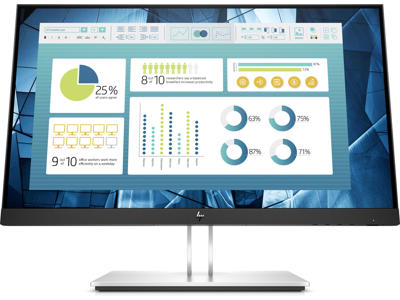 HP E-Series E22 G4 computerskærm 54,6 cm (21.5") 1920 x 1080 pixel Fuld HD LCD Sort, Sølv