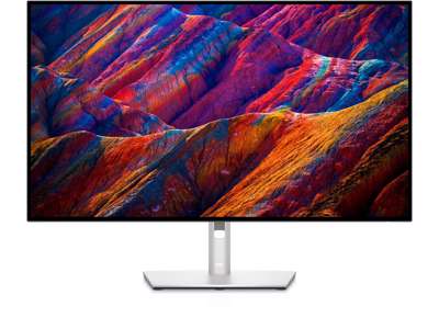 DELL UltraSharp U3223QE LED display 80 cm (31.5") 3840 x 2160 pixel 4K Ultra HD LCD Sølv