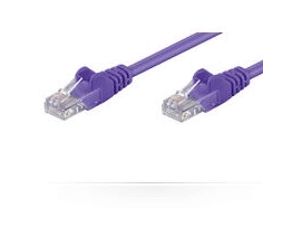 Microconnect B-UTP5005P netværkskabel Lilla 0,5 m Cat5e U/UTP (UTP)