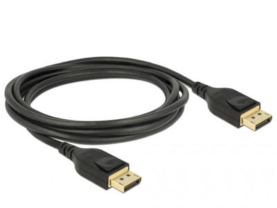 DeLOCK 85660 DisplayPort kabel 2 m Sort