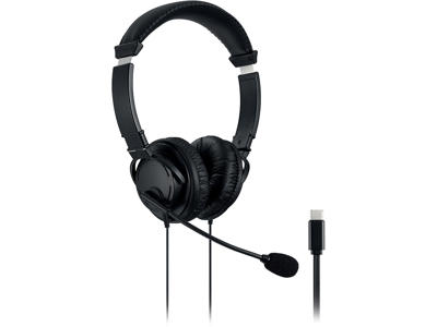 Kensington Headset, USB-C, HiFi, Med mikrofon