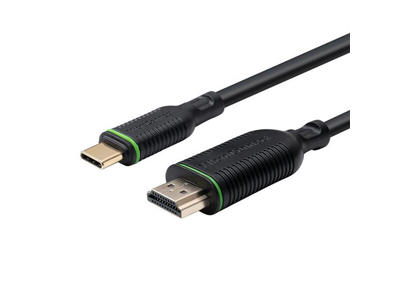 Microconnect MC-USBCHDMI1 videokabel adapter 1 m HDMI Type A (Standard) USB Type-C Sort