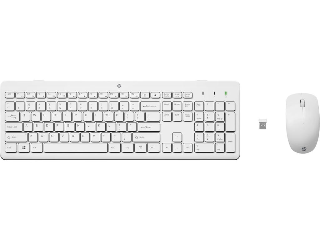 HP 230 Trådløs Mus og Tastatur Kombination