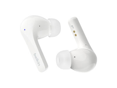 Belkin SoundForm Motion Headset True Wireless Stereo (TWS) I ørerne Opkald/Musik/Sport/Hverdag Bluetooth Hvid