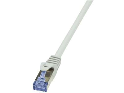 LogiLink Cat6a S/FTP, 1.5m netværkskabel Grå 1,5 m S/FTP (S-STP)