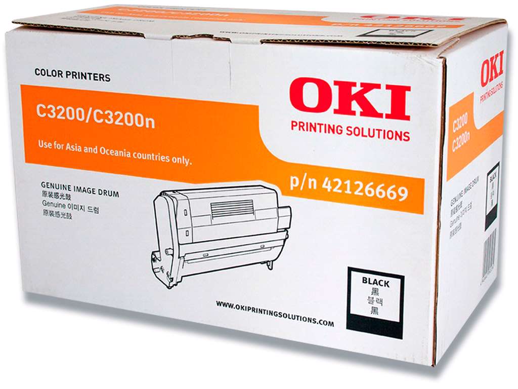 Toner, C3200, Black-sort, 3.000 sider, OKI 42804540