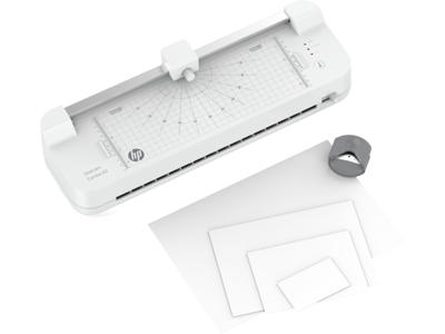 Lamineringsmaskine, Med Integreret rulleskærer, Varm og kold, A3, HP OneLam Combo 