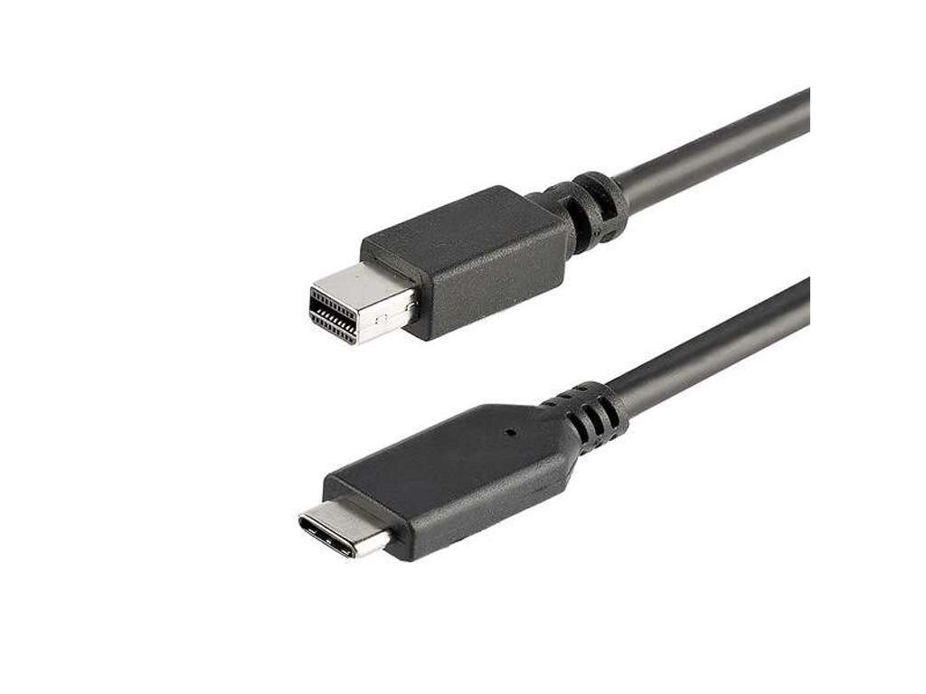 StarTech.com CDP2MDPMM1MB videokabel adapter 1 m USB Type-C Mini DisplayPort Sort