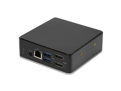 eSTUFF GLB232002 dockingstation Ledningsført USB 3.2 Gen 1 (3.1 Gen 1) Type-C Sort