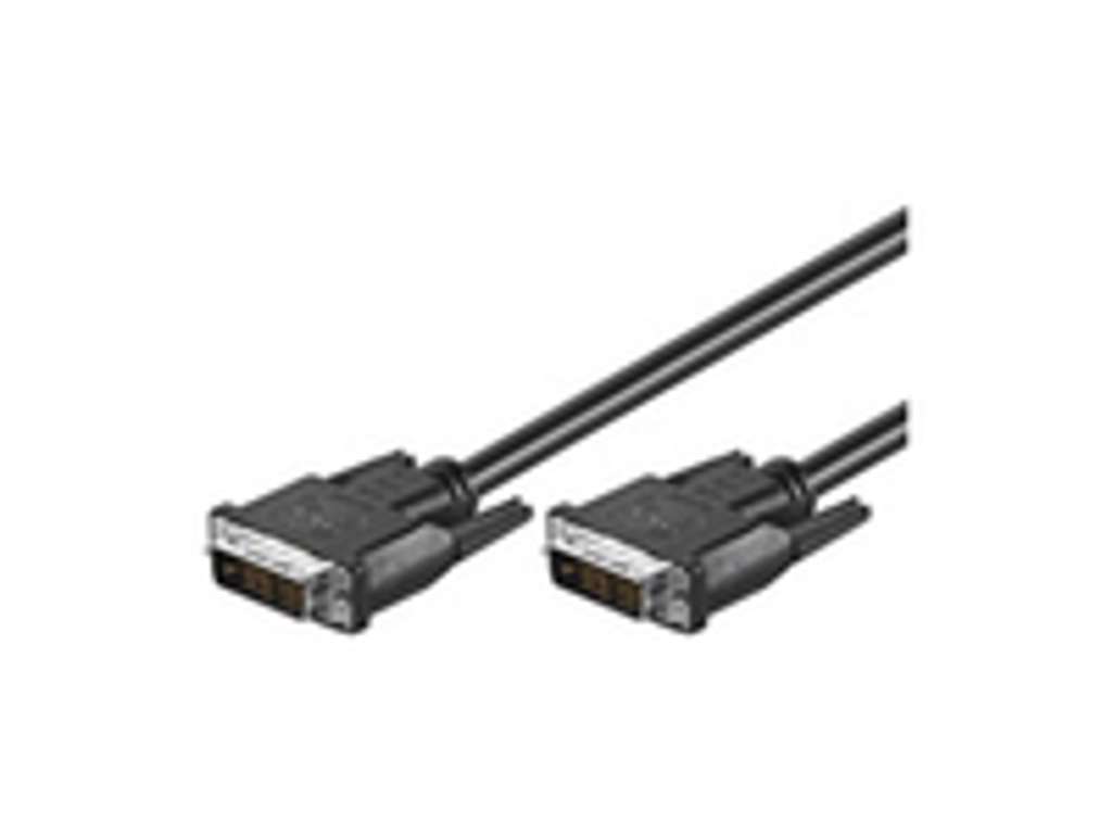 Microconnect MONCCS2 DVI kabel 2 m DVI-D Sort