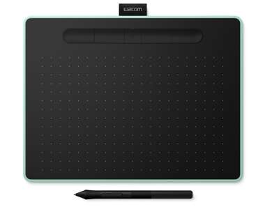 Wacom Intuos M Bluetooth tegneplade Sort, Grøn 2540 lpi 216 x 135 mm USB/Bluetooth