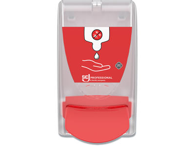 Dispenser, Til hånddesinfektion, Trykknap, 1000 ml refill, SCJ Professional Sanitize