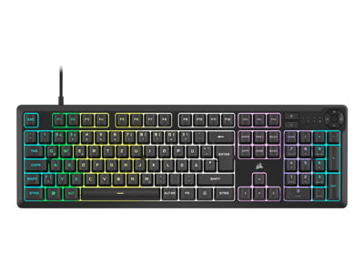 Corsair K55 CORE RGB tastatur Spil USB QWERTY Nordisk Sort