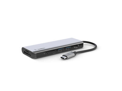 Belkin AVC009btSGY USB 3.2 Gen 1 (3.1 Gen 1) Type-C Sølv