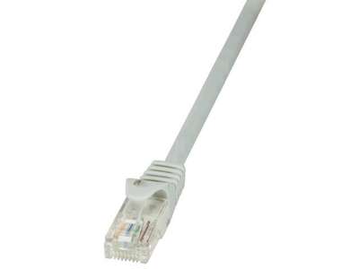 LogiLink 10m RJ45 CAT 5e netværkskabel Grå Cat5e U/UTP (UTP)