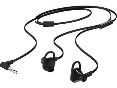 HP Earbuds Headset 150, sort