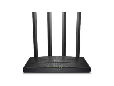 TP-Link Archer C6U trådløs router Gigabit Ethernet Dual-band (2,4 GHz / 5 GHz) Sort