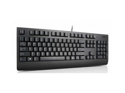 Lenovo 4X30M86893 tastatur Universel USB QWERTZ Tysk Sort