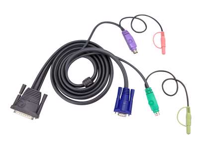 ATEN 2L-1701P KVM-kabel 1,8 m